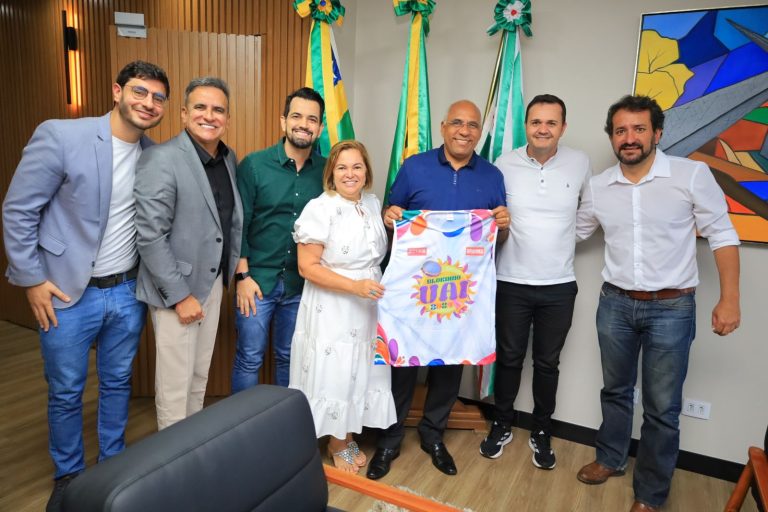 Liga do Pré-Carnaval agradece apoio do prefeito Rogério na realização de evento em Goiânia